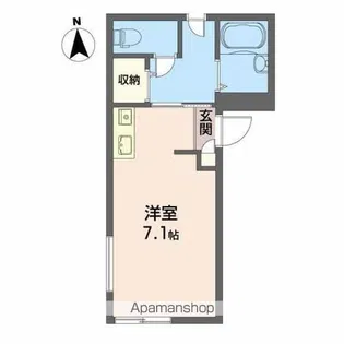 セリーンハイツ旭川【101号室】の間取り