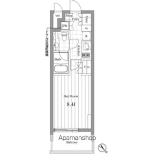 チェスターコート御茶ノ水【9階】の間取り