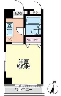 ドミール洋光台【3階】の間取り