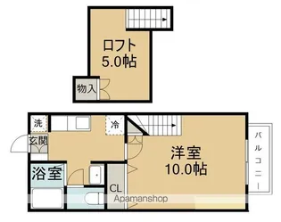 エスポワール・シャトー愛子 Ⅱ【2階】の間取り