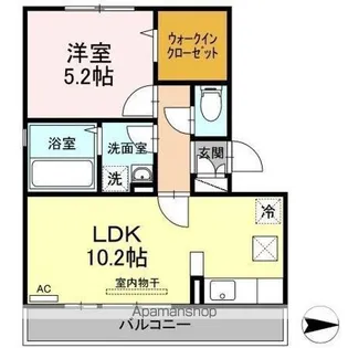 桜サライ【1階】の間取り