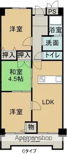ニューオーヨシ ステートリーマンション【802号室】の間取り