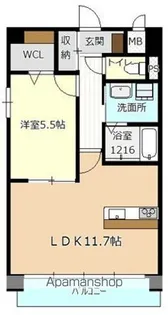 愛知県名古屋市西区栄生1丁目【マンション】の間取り