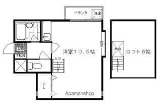 メゾンショウエイ【506号室】の間取り