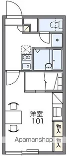 レオパレス宇賀浦【105号室】の間取り