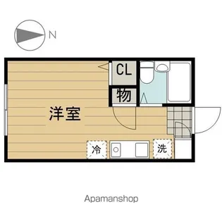 ハーベストハイム【2階】の間取り