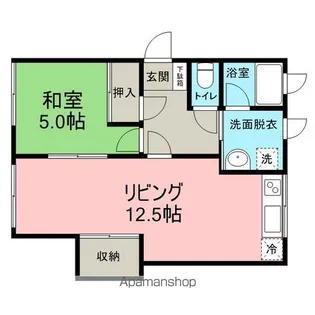 メゾン・ラフィネ【A号室】の間取り
