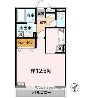 SEJOUR OONISHI (セジュール オオニシ)【3階】の間取り