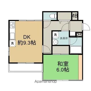 プライムシティ行徳【4階】の間取り