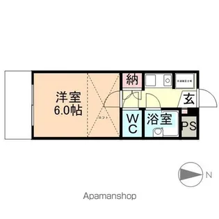 リブワーク大泉【101号室】の間取り