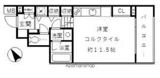 COLLINE白銀【3階】の間取り