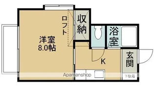 リバティハイツⅤ【2階】の間取り