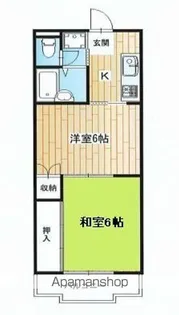 大泉昭和ビル【203号室】の間取り