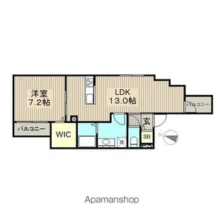 レイパパレス南小岩【2階】の間取り