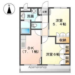 エル・アール【1階】の間取り