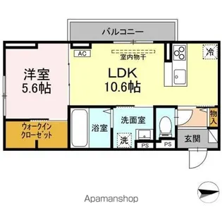 RESUA向中野 C棟【3階】の間取り