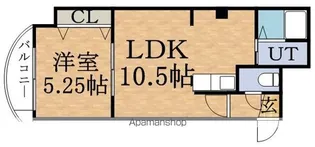 パークヒルズU・D・A【4階】の間取り
