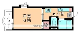 ハイツマリーゴールド【207号室】の間取り