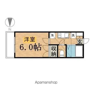 プランドール【2階】の間取り