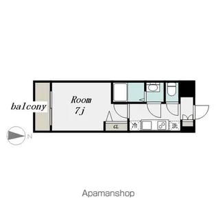 プレサンス上前津エレスタ【5階】の間取り