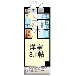 LANCIA HEIAN【5階】の間取り