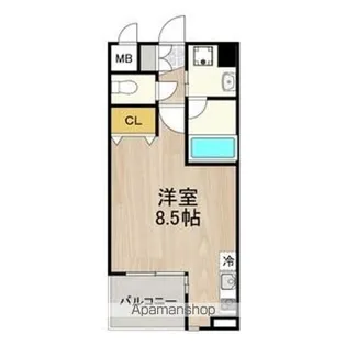 CITY SPIRE 名駅北【5階】の間取り