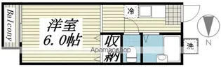 サンコーポA【2階】の間取り
