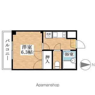 プチメゾン【2階】の間取り
