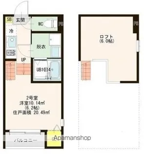 レジデンス碧【1階】の間取り