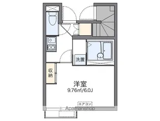 レオネクストラーラ【1階】の間取り