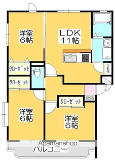 ロイヤルグラン【1階】の間取り