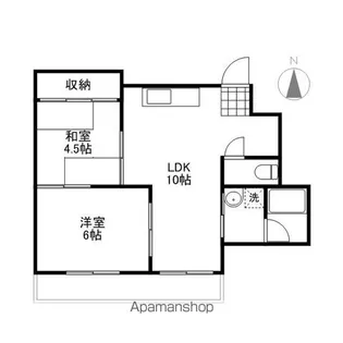 ビレッジ岩崎【703号室号室】の間取り