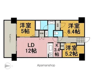 レジディア南千住【7階】の間取り
