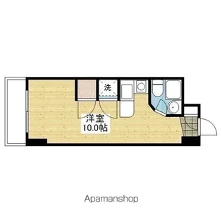 ラ・パルフェ・ド・ユーリスミー【4階】の間取り