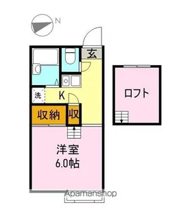 ブルーアイランドⅡ【2階】の間取り