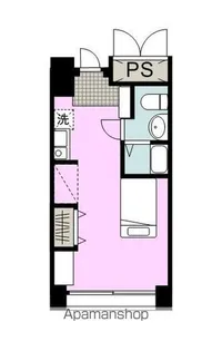 グリーン・ヴュー七間町【402号室】の間取り