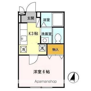 ソリアードU【2階】の間取り
