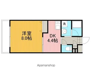 サクセス【405号室】の間取り