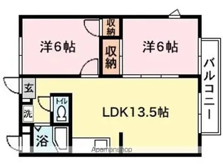 センチュリーパル【3階】の間取り