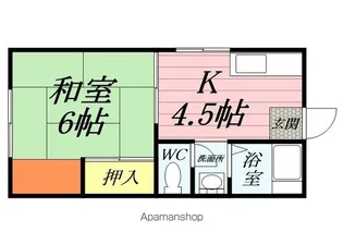 グリーンハウス【1階】の間取り
