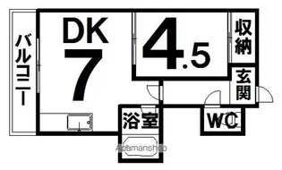 FIVE STAR【3階】の間取り