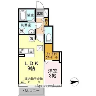 NOBLE【1階】の間取り