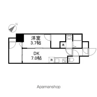 エステムコート名古屋新栄Ⅴラポール【3階】の間取り