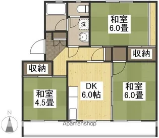 ベルメゾン石田【3階】の間取り
