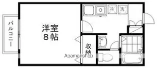セジュールK【202号室】の間取り