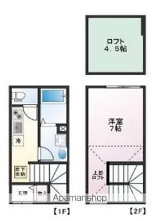 グレースシティ南柏【1階】の間取り