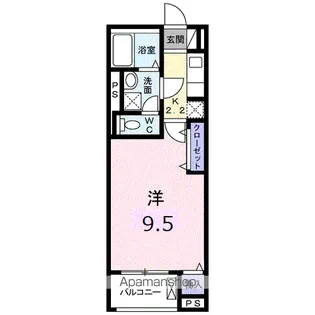 アコリエンテ【4階】の間取り