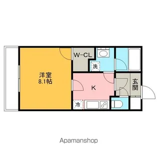 プリムローズ【1階】の間取り