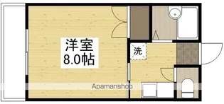セントフォレスト下中野A【3階】の間取り
