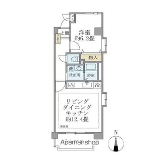 コスモリード葛西【4階】の間取り